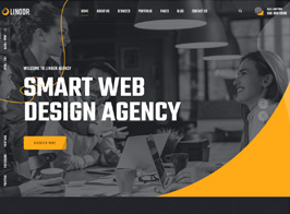 Linoor – Digital Agency Services WordPress Theme