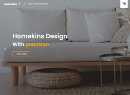 Homekins – Interior WordPress Theme