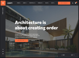 Quarty – Architecture & Interior Design WordPress Theme