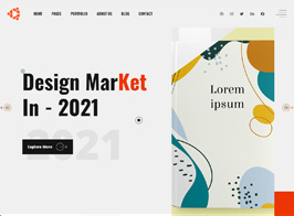 Adhira – Creative Agency Portfolio WordPress Theme