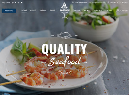 Pesce – Seafood Restaurant WordPress Theme