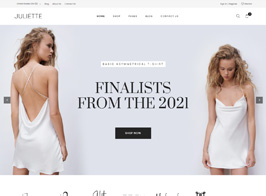 Juliette – Elementor WooCommerce Theme