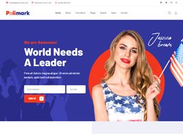 Polimark – Election & Political WordPress Theme