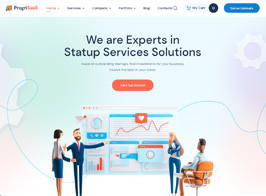 ProgriSaaS – Creative Landing Page WordPress Theme