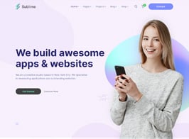 Sublime | Creative Multipurpose WordPress Theme