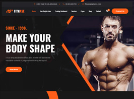 Fitnase – Gym And Fitness WordPress Theme