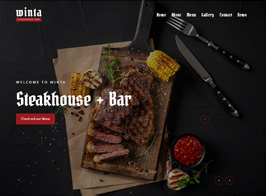 Winta – Steakhouse Restaurant WordPress Theme