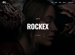 Rockex – One Page Portfolio WordPress Theme