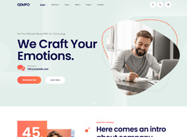 Qempo – Digital Agency Services WordPress Theme