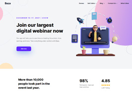 Baza – Creative MultiPurpose WordPress Theme