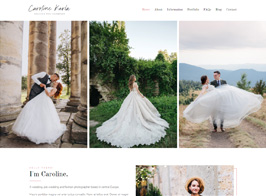 Ckarla – Wedding Photography WordPress Theme