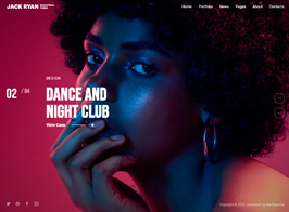 Jack Ryan – Creative Portfolio WordPress Theme