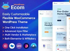 Ecom – Multipurpose WooCommerce WordPress Theme