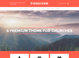 Forgiven – A WordPress Theme for Churches