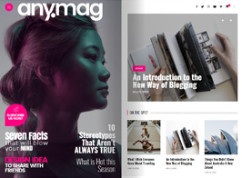 Anymag – Magazine Style WordPress Blog
