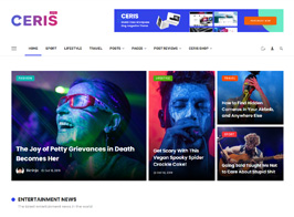 Ceris – Magazine & Blog WordPress Theme