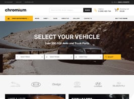 Chromium – Auto Parts Shop WordPress WooCommerce Theme