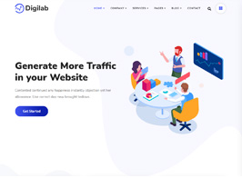Digilab – Digital Marketing Agency WordPress Theme