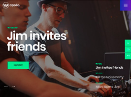 Apollo | Night Club, DJ Concert & Music Event WordPress Theme