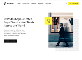 Attornix – Attorney & Lawyer WordPress Theme