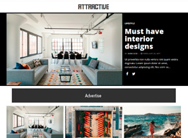 Attractive – Minimalist Magazine WordPress Theme