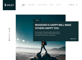 Barley – Creative Personal WordPress Blog Theme