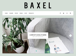 Baxel – Minimal Blog Theme for WordPress