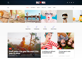 Bazinga | Modern Magazine & Viral Blog WordPress Theme