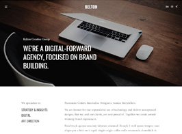 Belton – minimal Multipurpose WordPress Theme