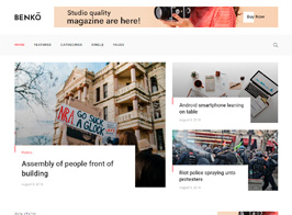 Benko – Creative Magazine WordPress Theme