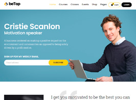 BeTop – Coaching & Speaker WordPress Theme