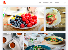 Bizi – A WordPress Theme for Food Bloggers