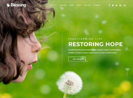 Blessing | Responsive WordPress Theme for Church Websites
