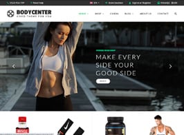 BodyCenter – Gym, Fitness WooCommerce WordPress Theme