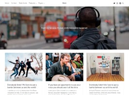 Bold – Blog and Magazine Clean WordPress Theme