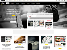 Bou = Masonry Review Magazine Blog WordPress Theme