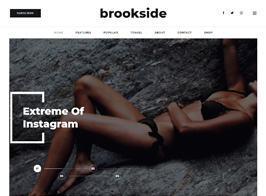Brookside – Personal WordPress Blog Theme