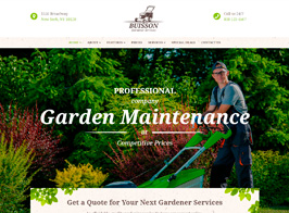 Buisson | Gardening & Landscaping WordPress Theme