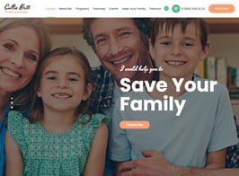 Callie Britt | Family Counselling Psychology WordPress Theme