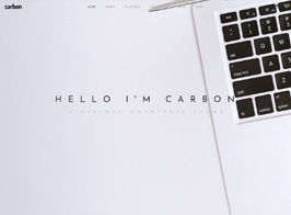 Carbon – Clean Minimal Multipurpose WordPress Theme