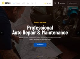 Carlax | Car Parts Store & Auto Service WordPress Theme