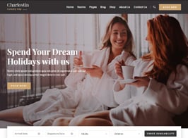 Charlostin – Hotel & Resort Booking WordPress Theme