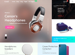 Cize – Electronics Store WooCommerce Theme (RTL Supported)