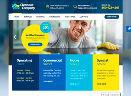 Cleanora – Cleaning Services WordPress Theme
