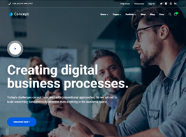 Concept Seven | Responsive Multipurpose WordPress Theme