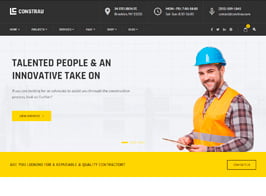 Constrau – Construction Business WordPress Theme