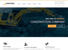 Continal – Construction & Business WordPress Theme