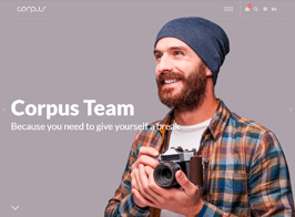 Corpus – Responsive Corporate WordPress Theme