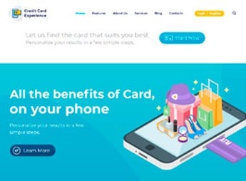 Credit Card Experience | Loan Company and Online Banking WordPress Theme