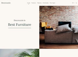 Decorazzio – Interior Design and Furniture Store WordPress Theme